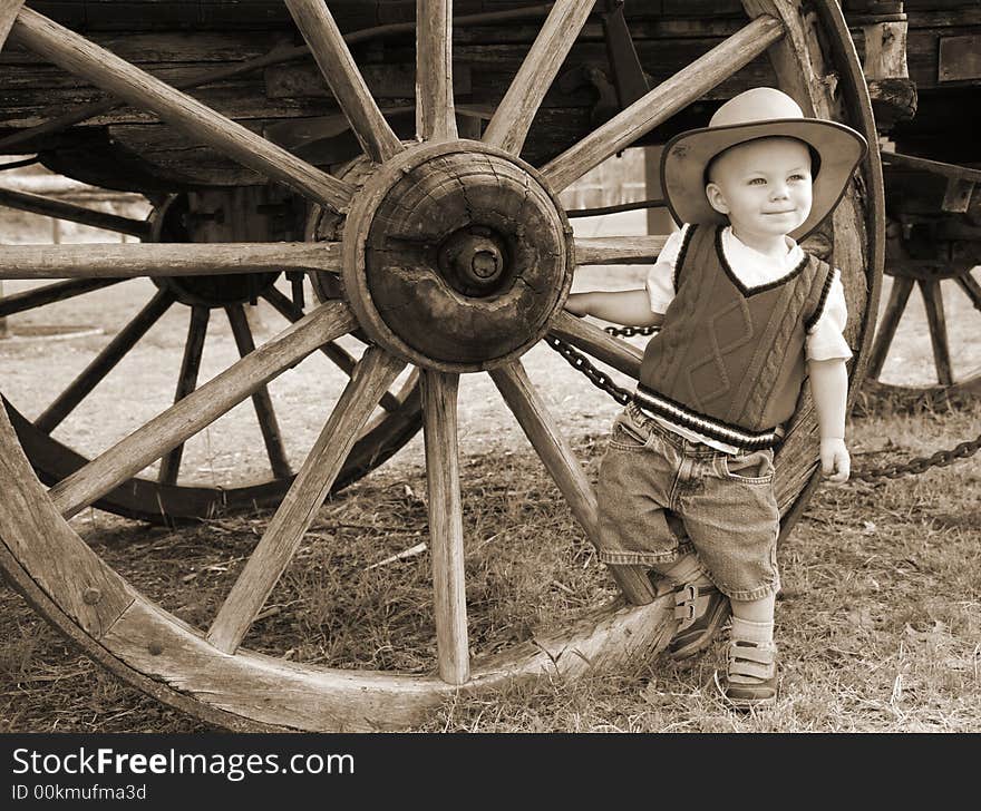 Farmboy (sepia Version)