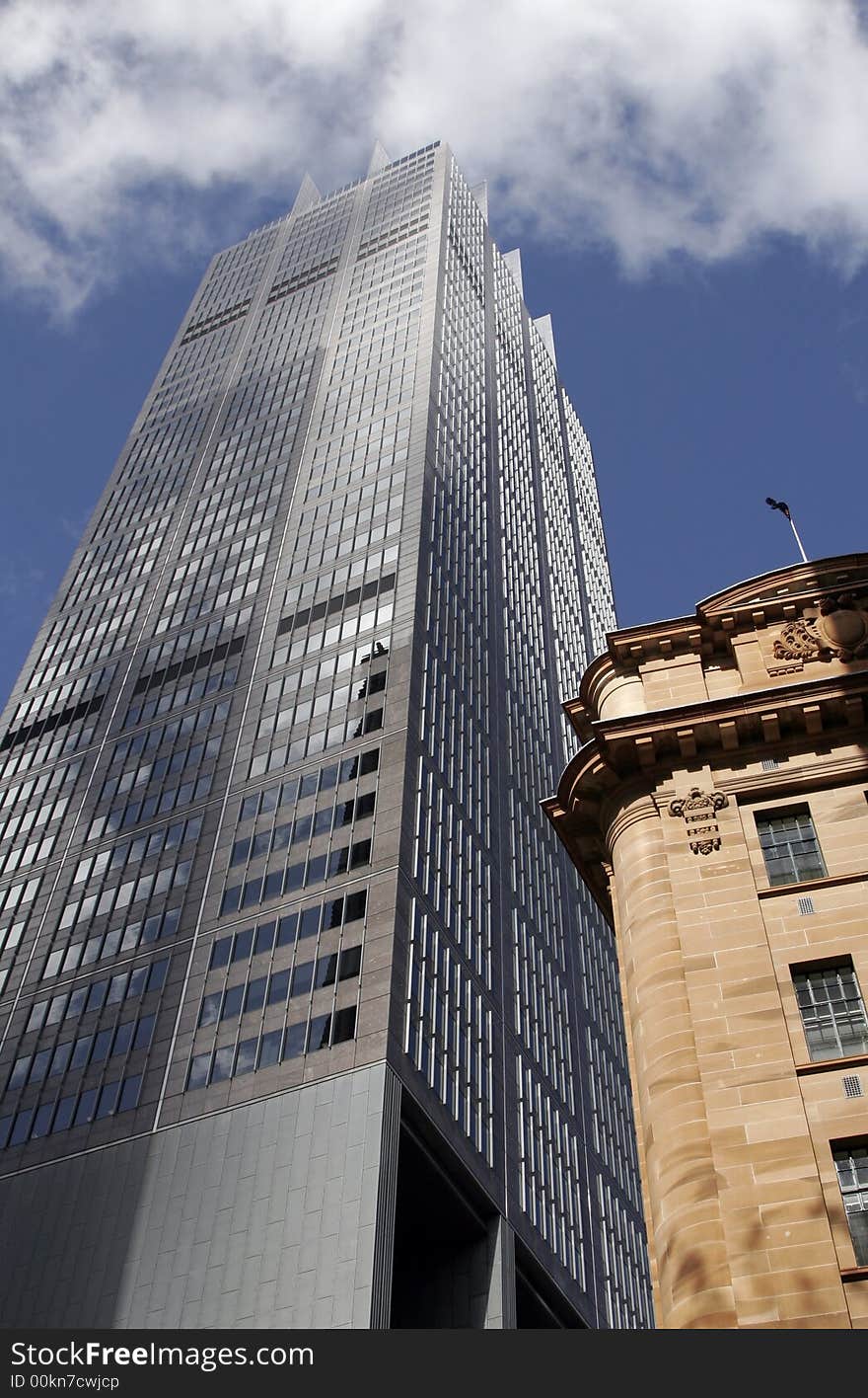 Modern Urban Office Building In Sydney, Glass Facade, Australia