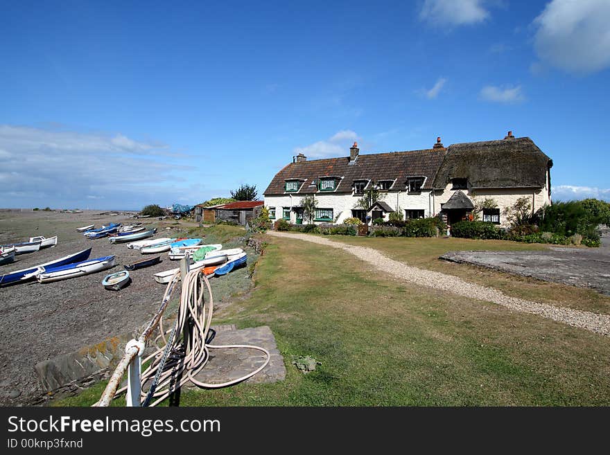 An English Seaside Beach