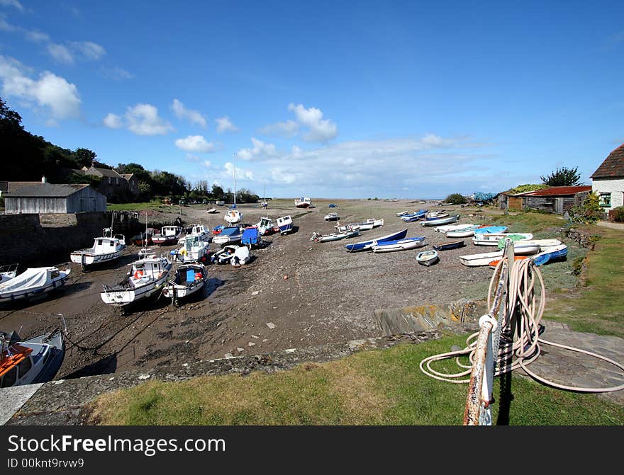 An English Seaside Beach