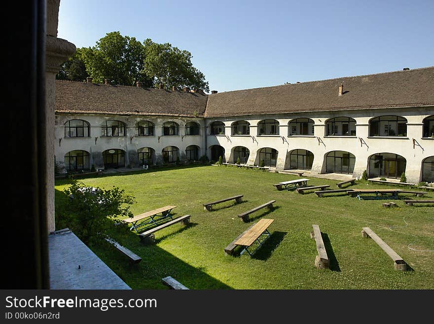 Castle Courtyard