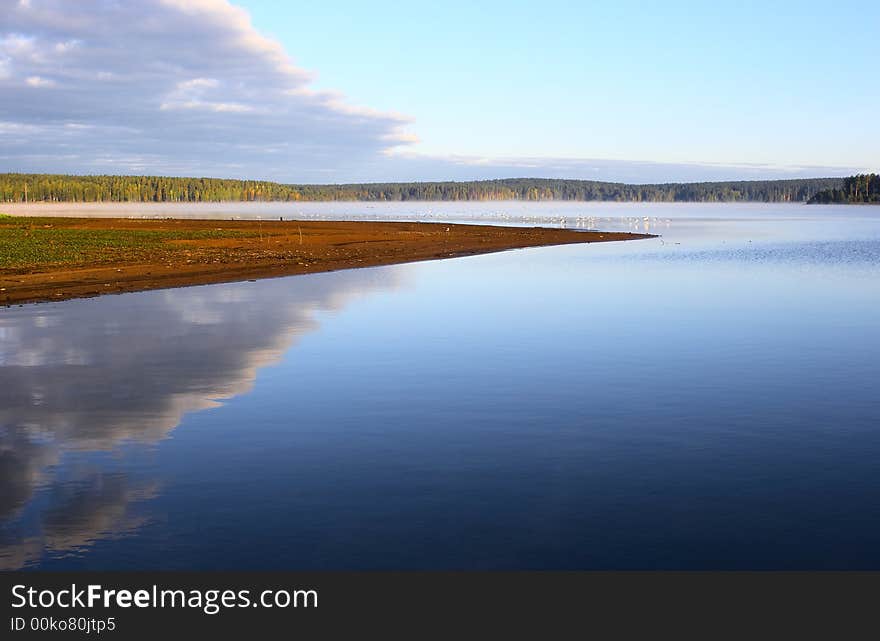 Sky  reflection