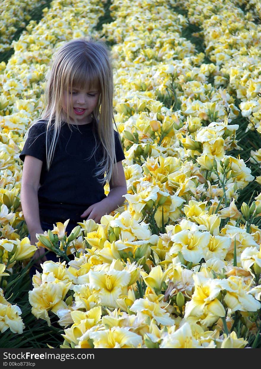 Innocence in Flowers