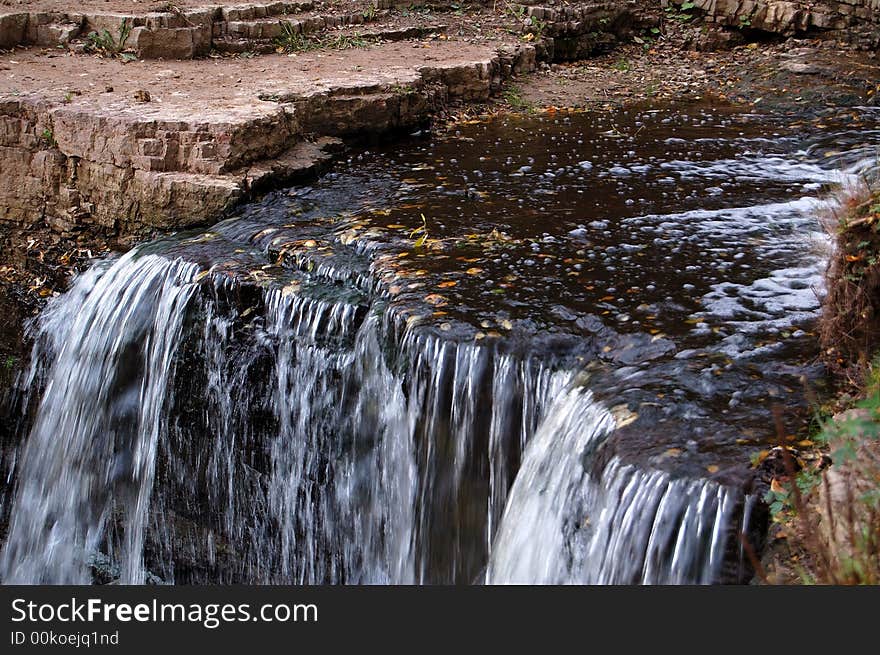 Autumn Waterfall