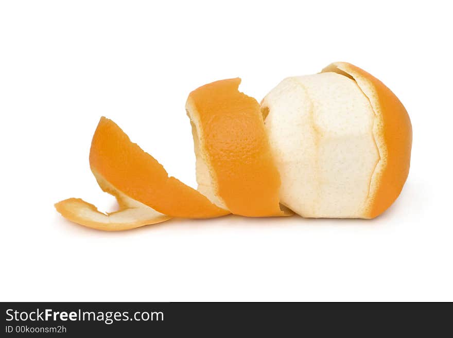 Orange isolated on a white background