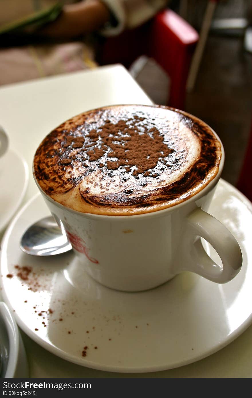 Stock photo of western breakfast and coffee. Stock photo of western breakfast and coffee