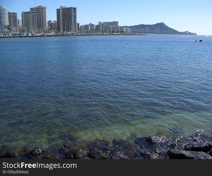 Waikiki And Diamond Head