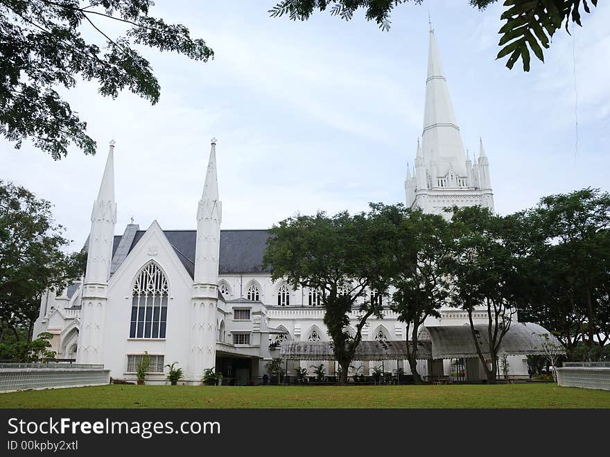 One of the many places of worship in Singapore. One of the many places of worship in Singapore