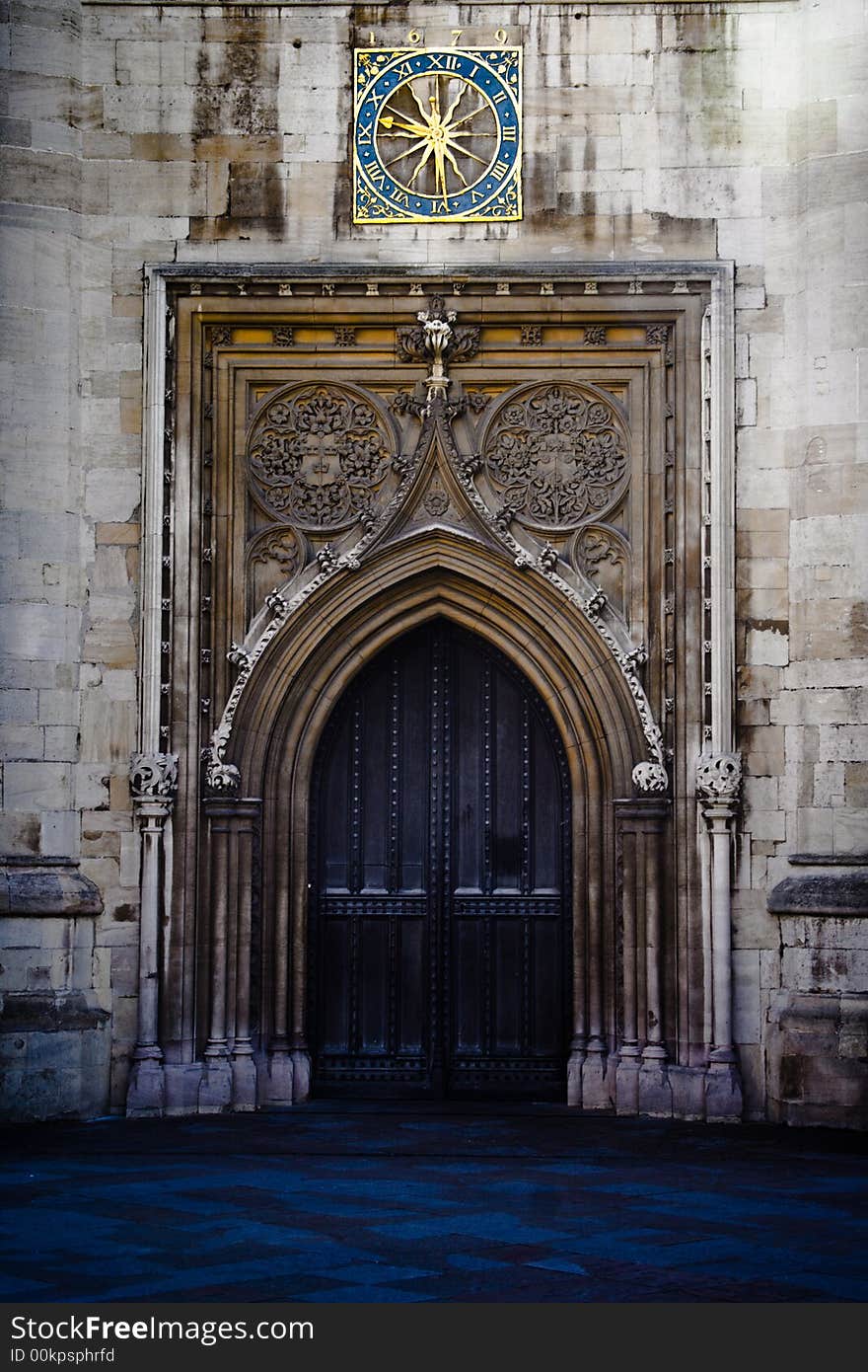 Historic Gate in Cambridge