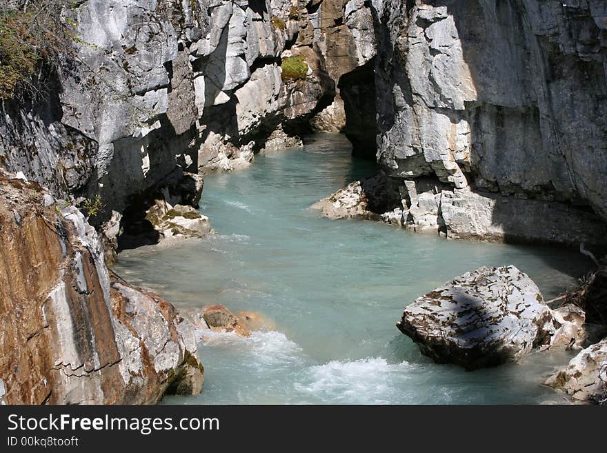 Water and rocks