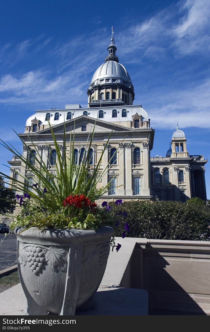 State Capitol of Illinois in Springfield