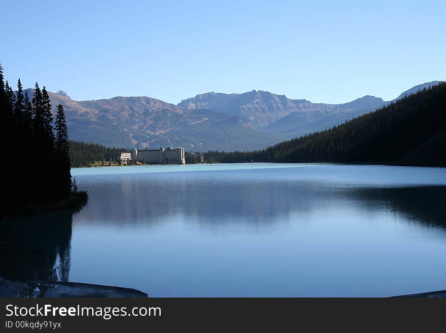 Rockies montains in a clear september day. Rockies montains in a clear september day