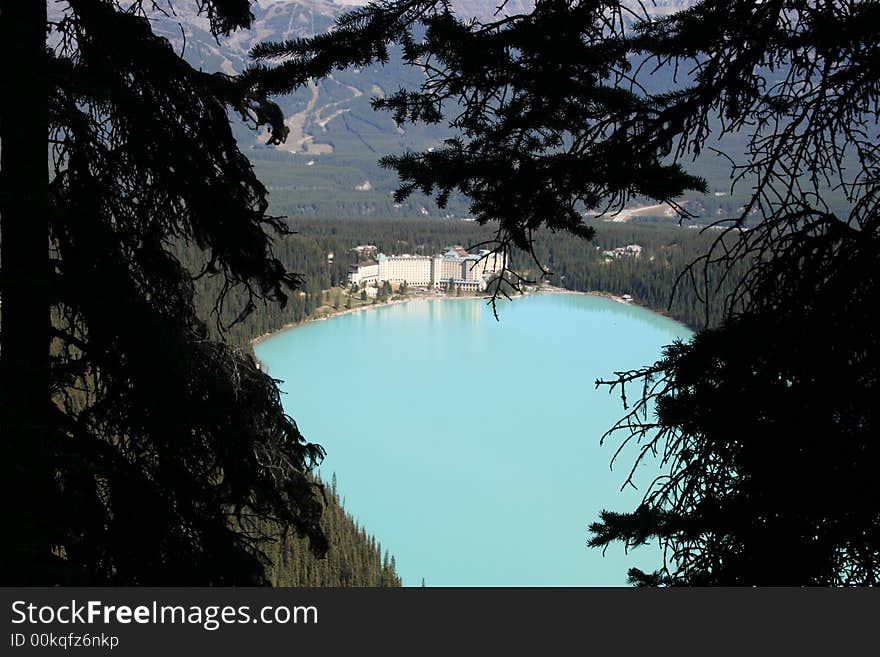 Lake And Mountains