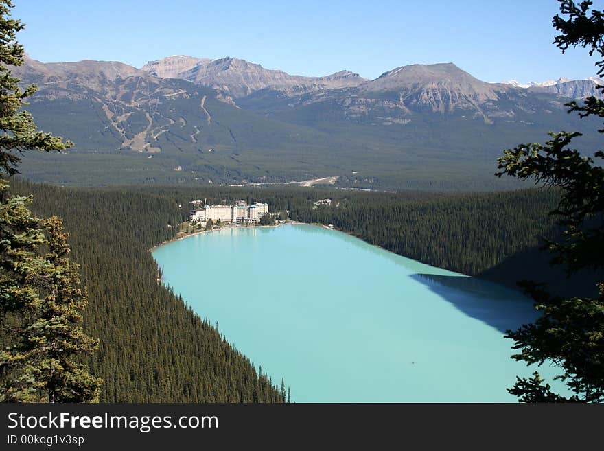 Lake And Mountains