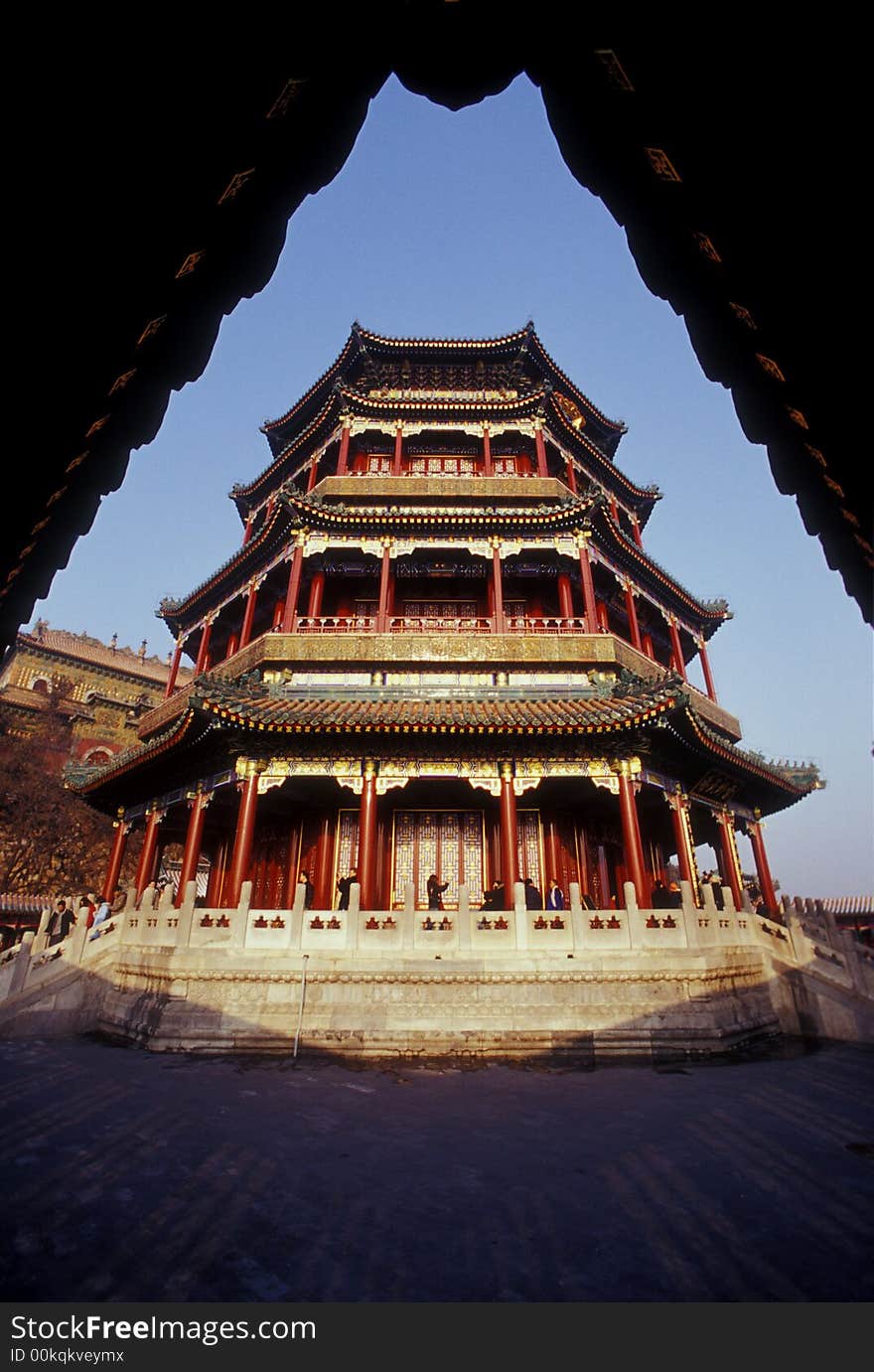 Tower of Buddhist Incense