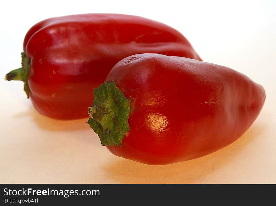 Red peppers