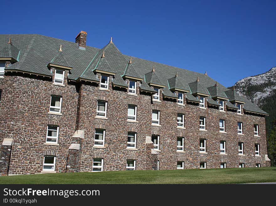 Old building in a sunny day, chateau