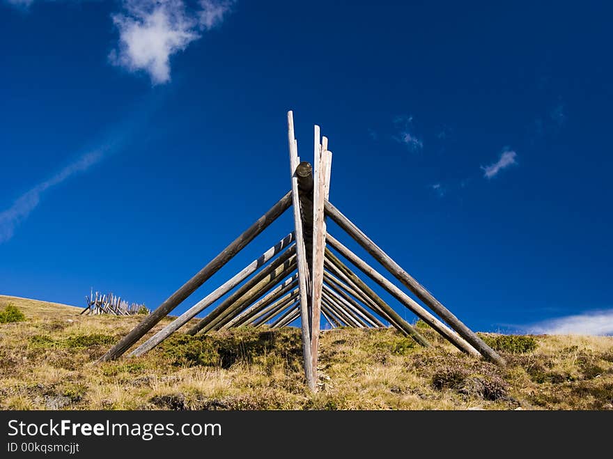 Wood Fence in Austria 2007