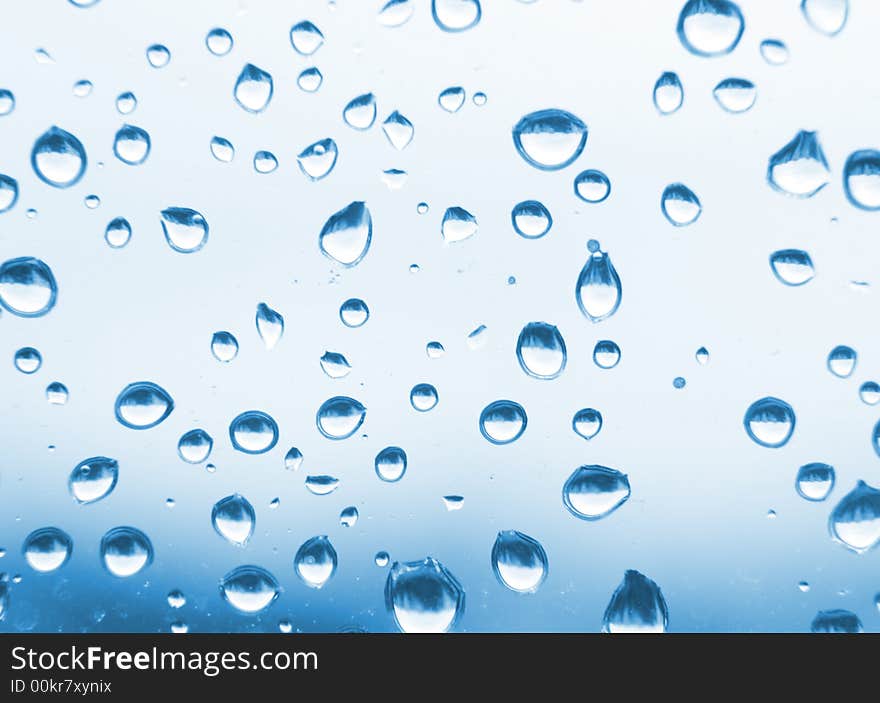 Water Drops Background