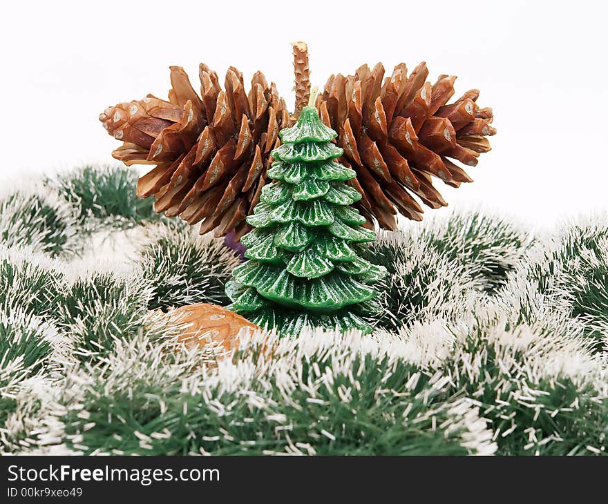 Christmas tree and New Year tree decorations