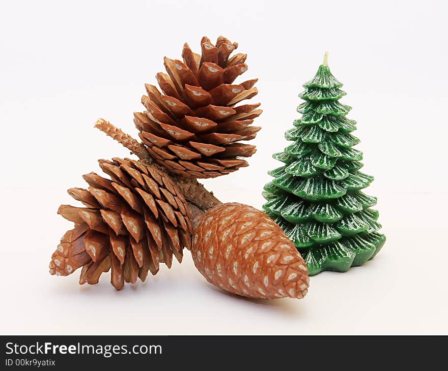 Christmas tree and New Year tree decorations