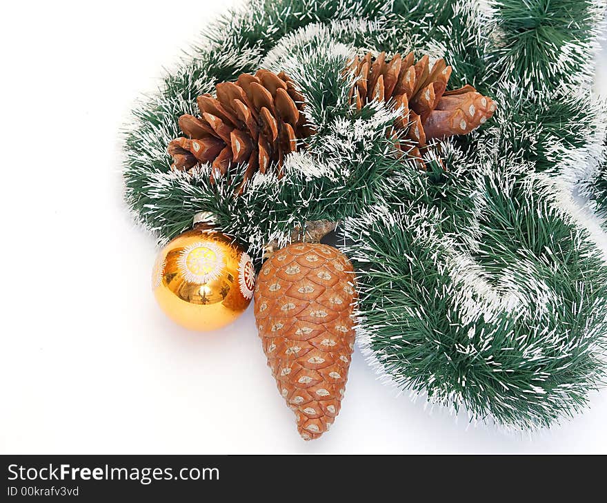 Christmas tree and New Year tree decorations