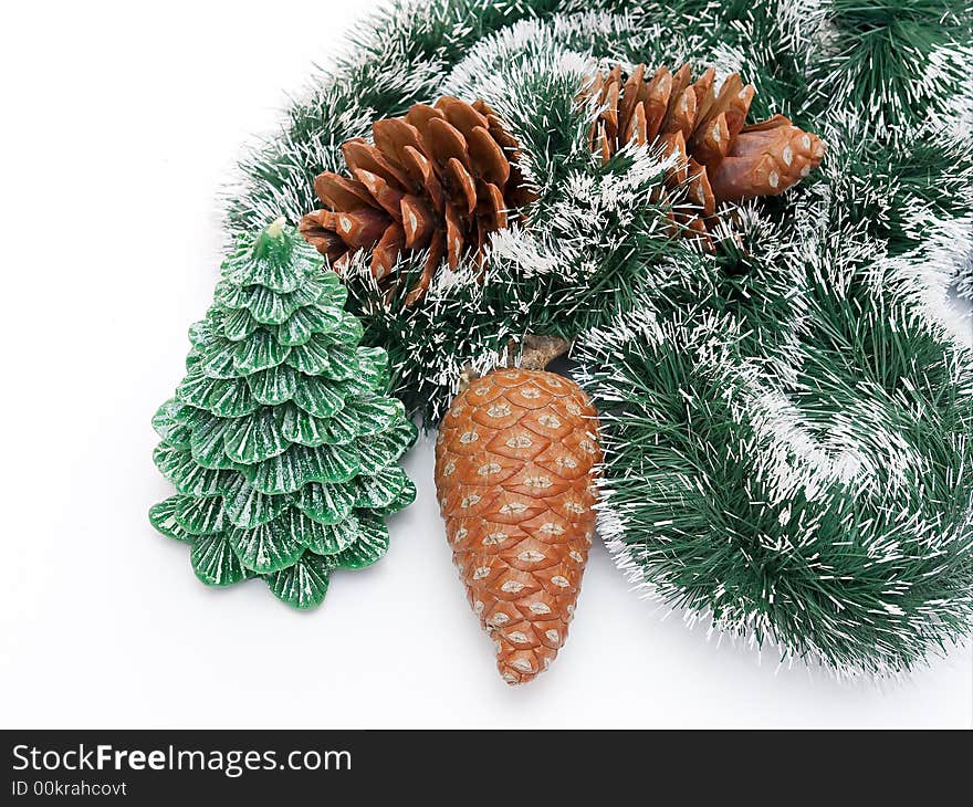 Christmas tree and New Year tree decorations