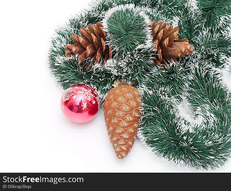 Christmas tree and New Year tree decorations