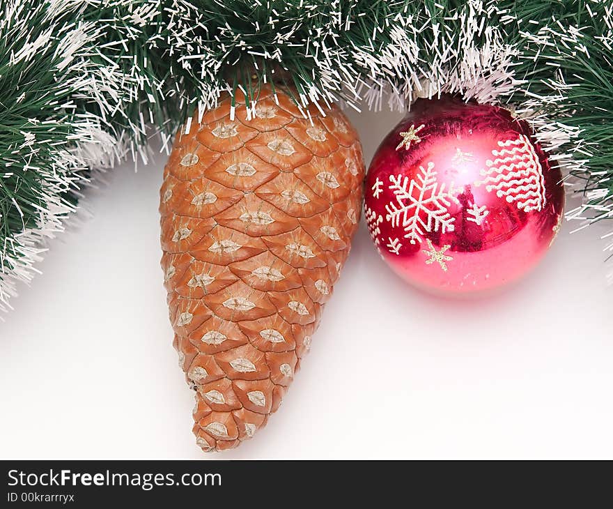 Christmas tree and New Year tree decorations