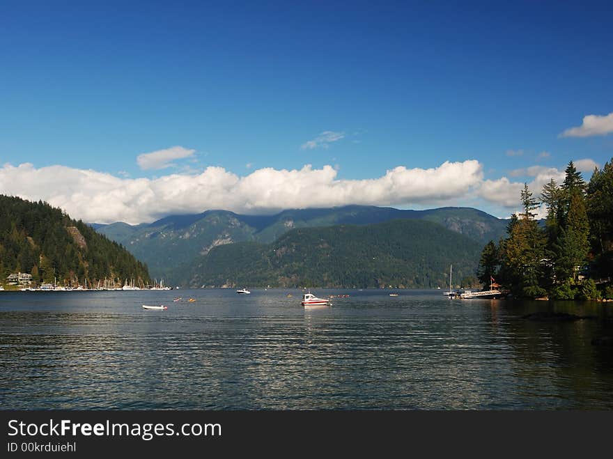 Deep cove, north vancouver, bc, canada