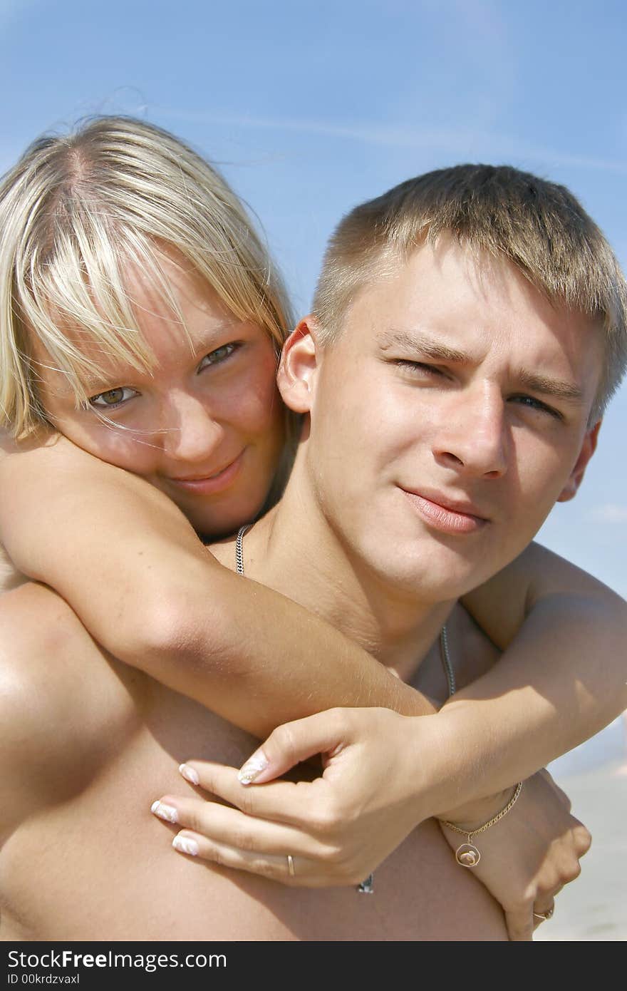 Young couple portrait