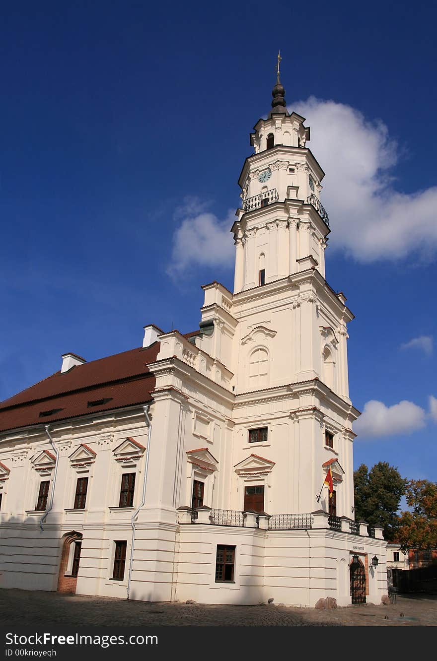 A lovely place of worship near Lithuania. A lovely place of worship near Lithuania.