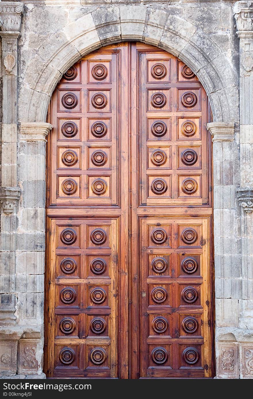 Cathedral door