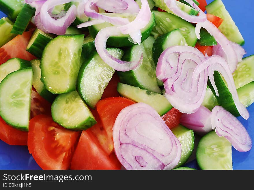 Fresh greek salad