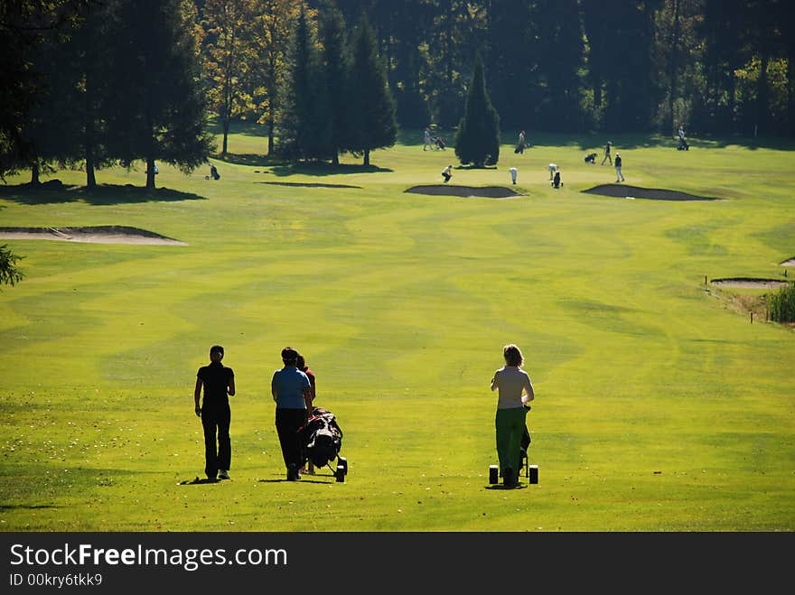 Golf playground