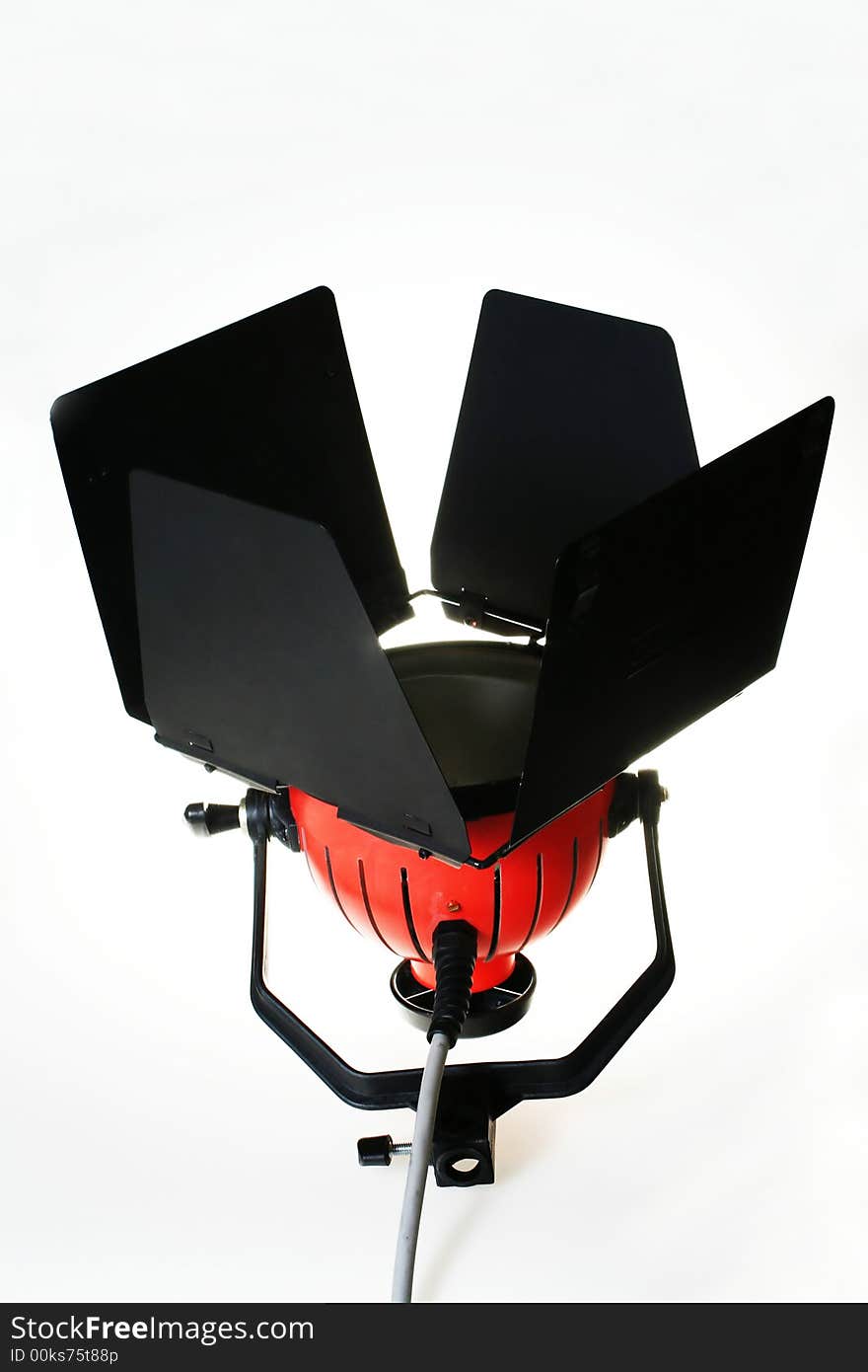 Professional sudio light equipment for recording video. Professional sudio light equipment for recording video