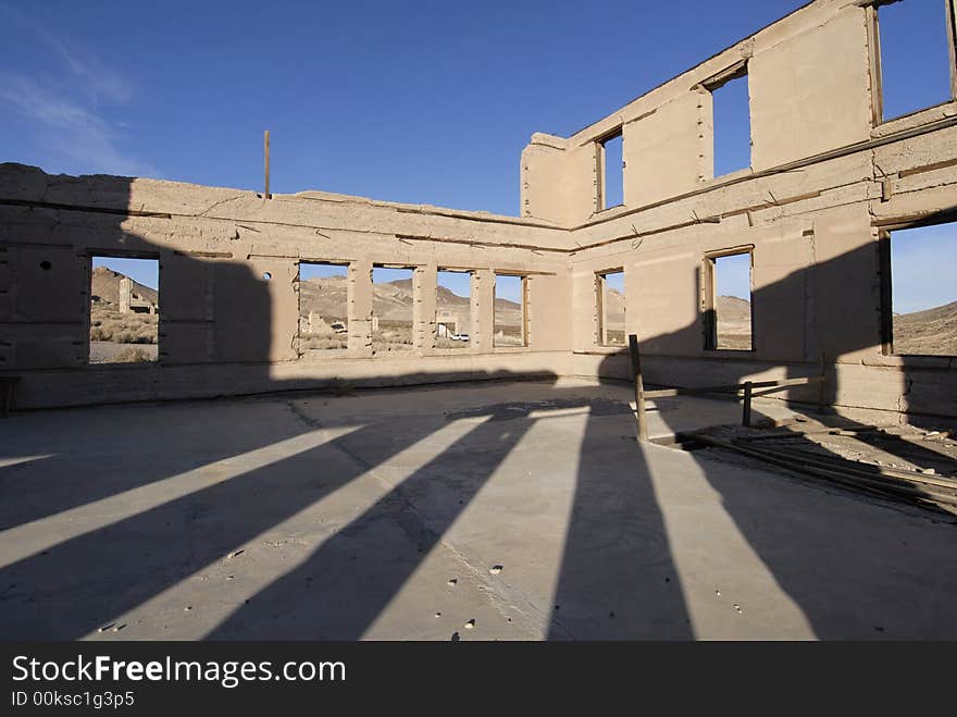 Ruins, Rhyolite, Nevada