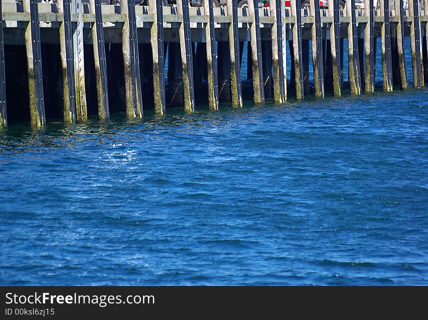 Pier on the water