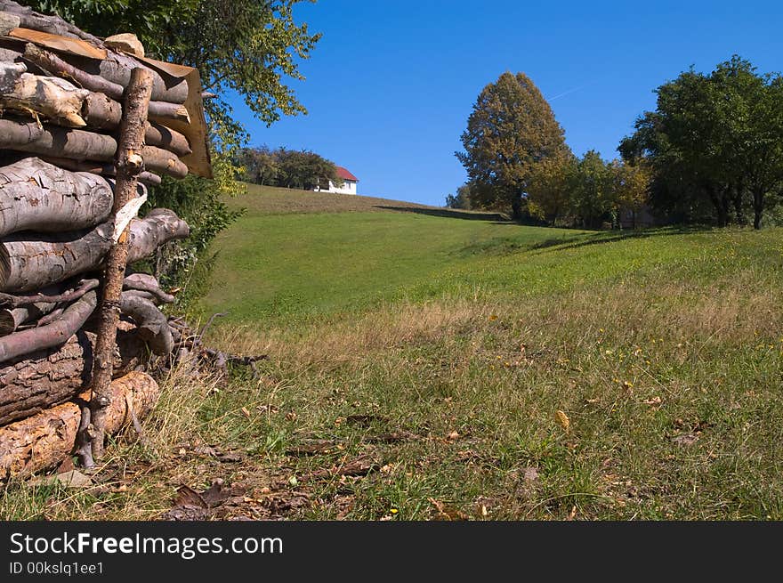 Hills on sunny beautiful day. Hills on sunny beautiful day