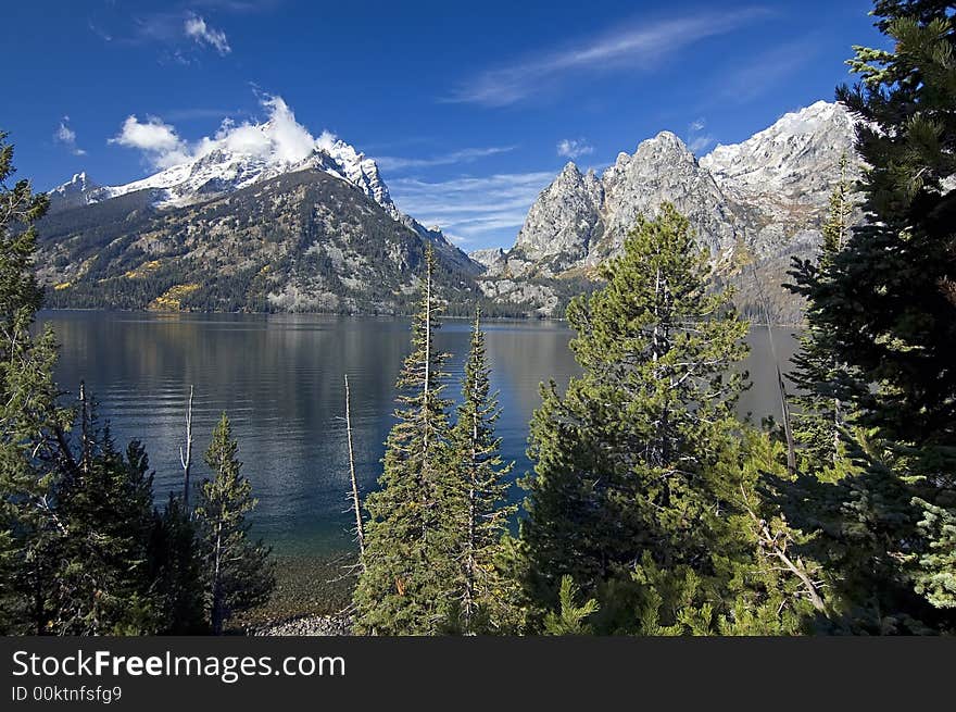 Grand Teton after First Snow