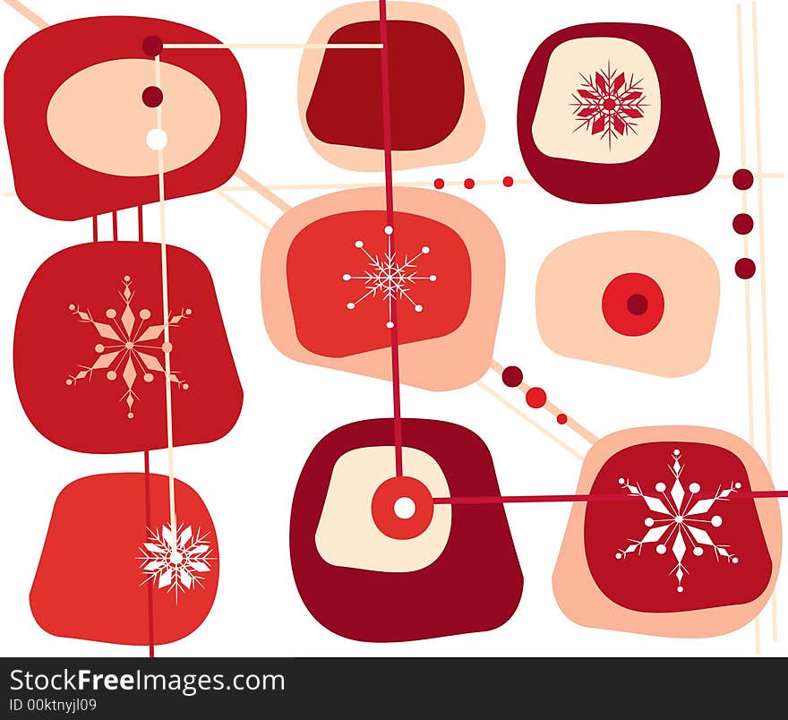 Funky Christmas Pattern