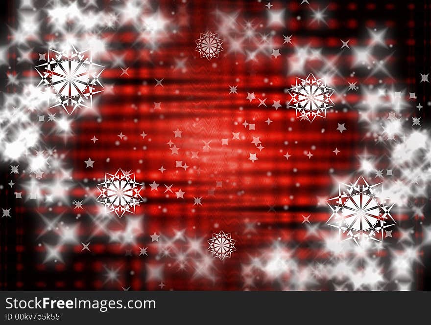 Abstract Christmas Background