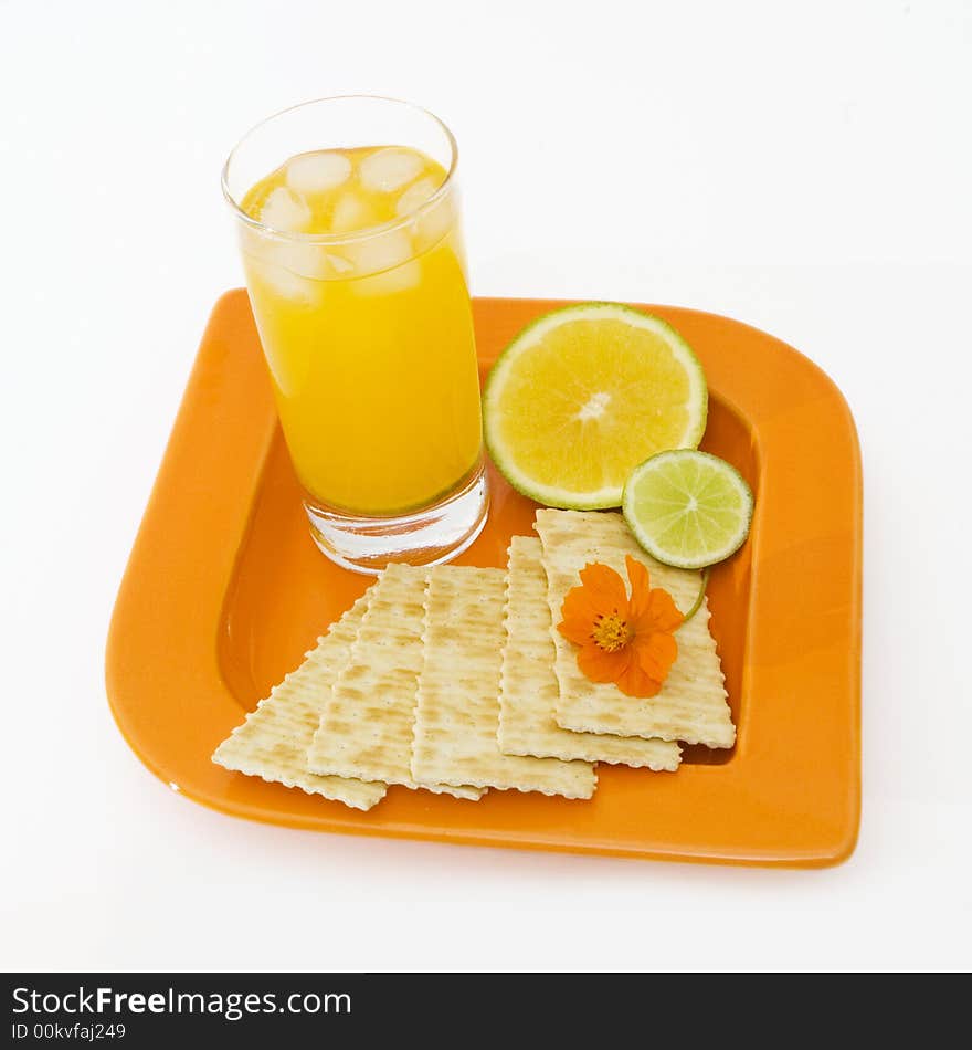 Healthy snack isolated