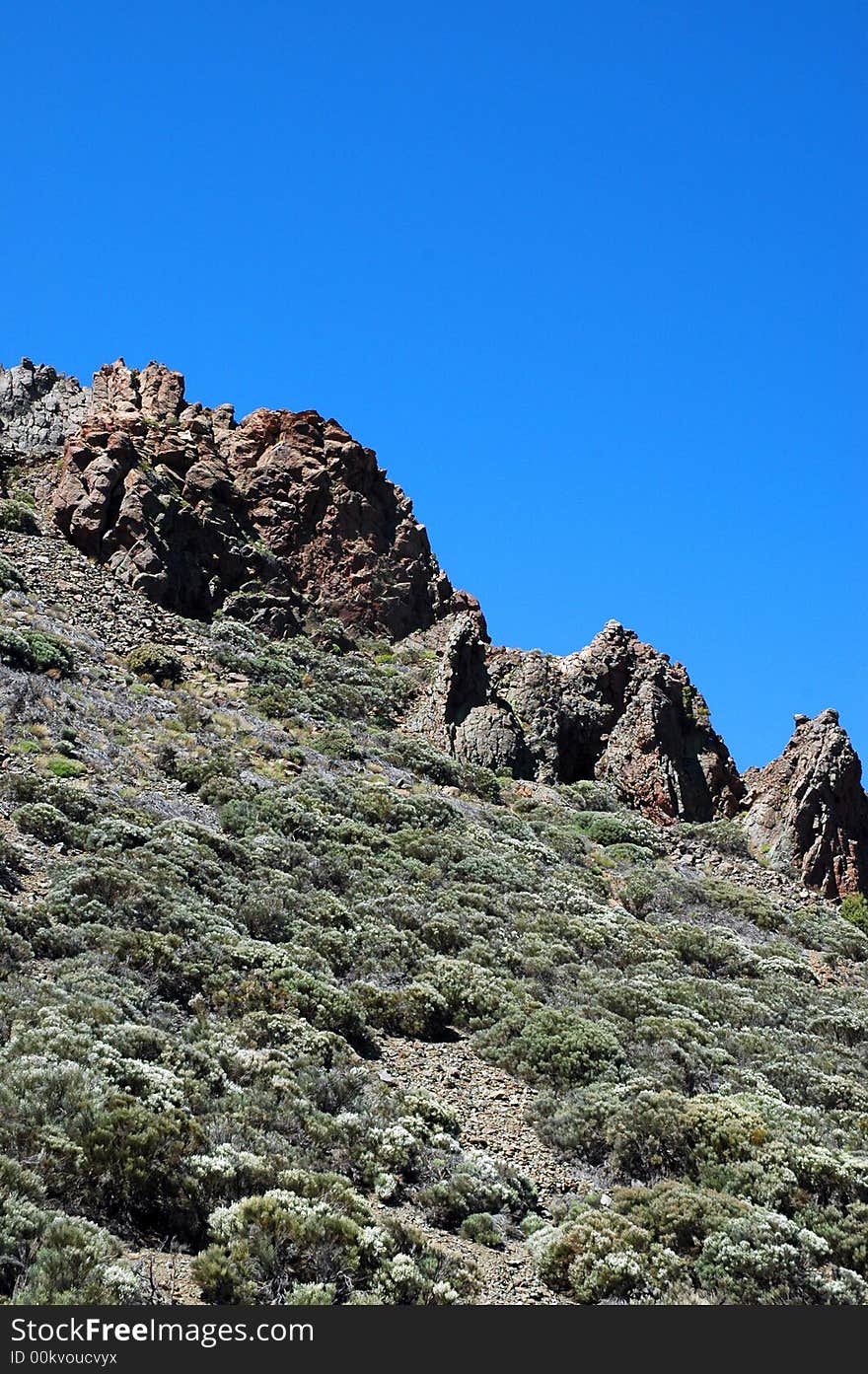 Tenerife - volcanic landscape