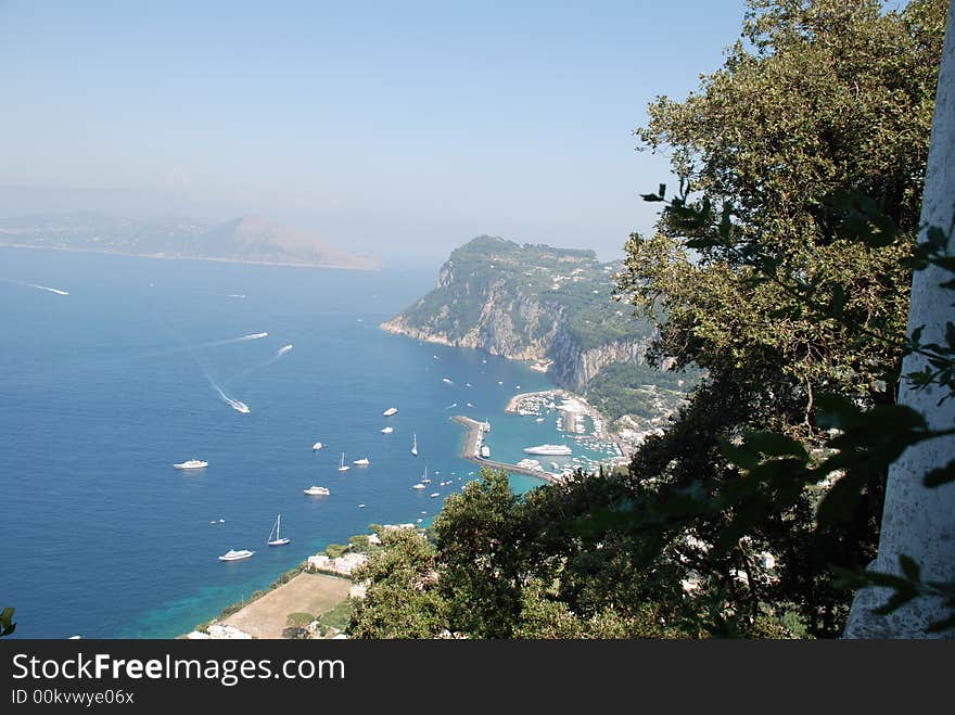 Beauty of the Italian beach. Beauty of the Italian beach