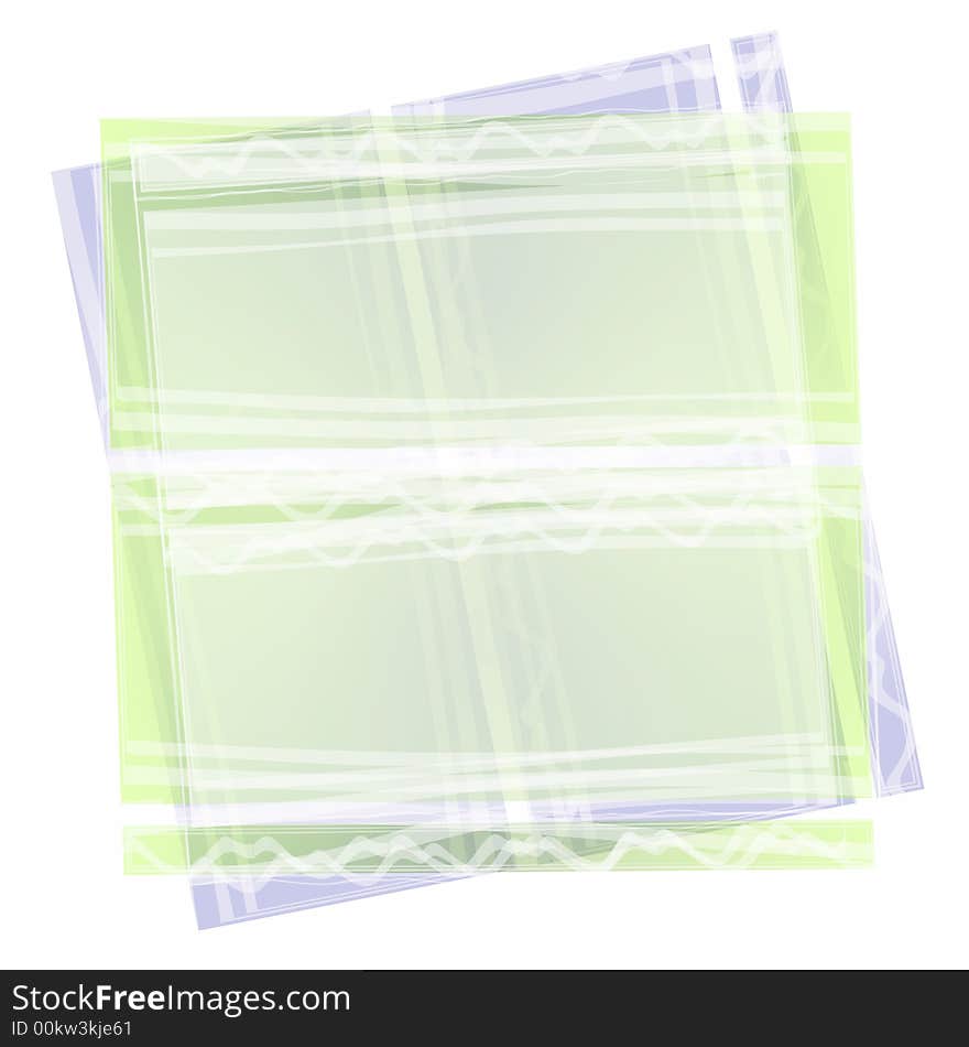 A background design in light pastel colors of a bunch of tilted opaque papers with designs. A background design in light pastel colors of a bunch of tilted opaque papers with designs