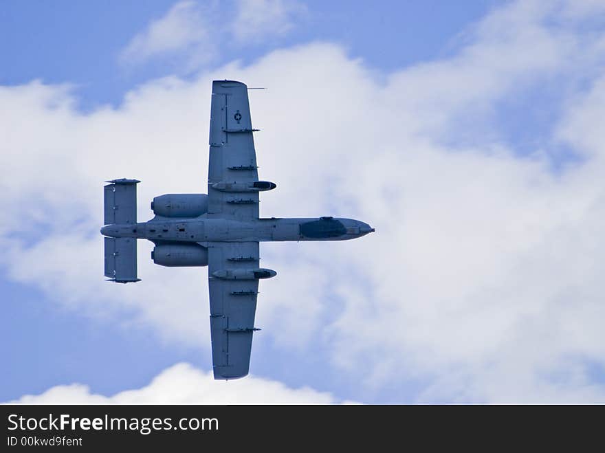 The A 10 Warthog tank attack strike fighter. The A 10 Warthog tank attack strike fighter