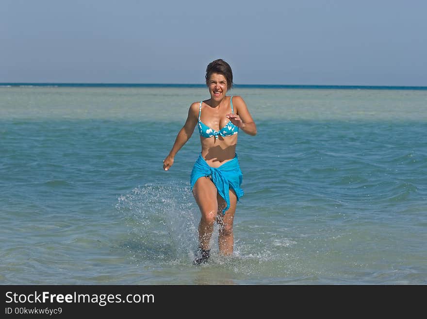 Woman In Water