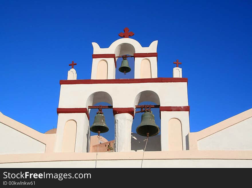 Bell of a greek church