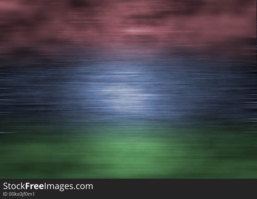 Blurred colored background